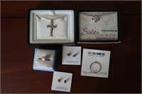 Group of Necklaces/Jewelry In Boxes