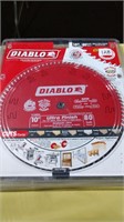 (2) Diablo 10" Blades