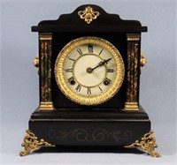 Antique Waterbury Shelf Clock, Working