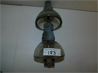 VINTAGE HEAVY GLASS INSULATOR CT-4R2, 10000 LBS.,T