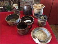 Large Lot- Contemporary Stoneware and Redware