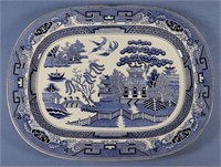 18 1/2" Blue Willow Platter