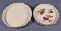 Royal Worcester + Pillivuy Tart Dishes
