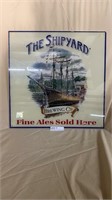The Shipyard Brewing Co Advertising Sign