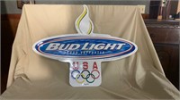 Bud Light Olympics Metal Sign