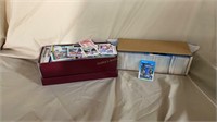 x2 Box of Assorted Fleer Baseball Cards