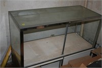 Glass display case