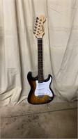 Sunburst Fender Starcaster Electric Guitar Serial