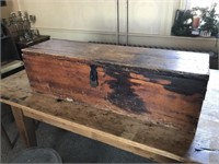 Vintage Wooden Carpenter's Box