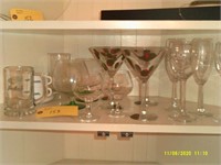 Assorted Cocktail Glasses