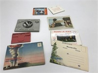 Lot of Vintage Post Card Photo Booklets