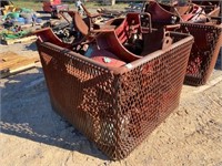 (1) CRATE OF PIPE COLLARS