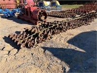 APPROXIMATELY 37 PIECES OF 8"-10" AUGER STEEL
