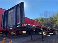 2014 FONTAINE HAVSF12SS1 T/A FLATBED TRAILER, 13N1