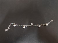 Silver Peals Necklace
