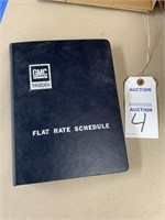1966 GMC Trucks Flat Rate Schedule