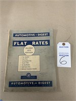 1953 Automotive Digest Flat Rate 2nd Edition