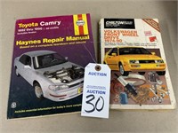 ‘74-‘90 Volkswagen & ‘92-‘96 Toyota Camry Manuals