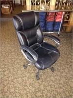 leather upright office chair
swivel