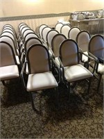 padded dining room chairs
like new
with arms