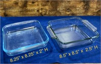 2 Casserole / Baking Dishes