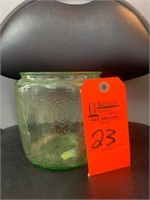 Green depression jar