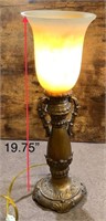 Antique Torchiere Table Lamp