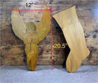 Wood Angel / Christmas Stocking Pattern