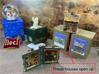 Assortment of Christmas Collectables