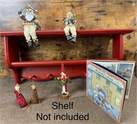 Christmas Decor (shelf not included)