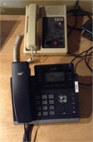 1 office phone, 2 intercom phones