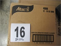 MACS Premium Brake Cleaner Case