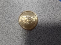 THOMAS JEFFERSON GOLD PRESIDENT COIN $1