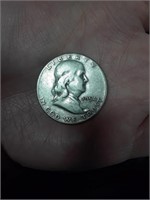 1951 FRANKLIN HALF DOLLAR COIN