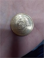 GEORGE WASHINGTON GOLD PRESIDENT COIN