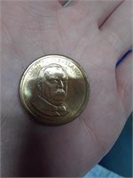 GROVER CLEVELAND GOLD PRESIDENT COIN
