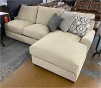Simmons 2pc Oversized Sectional