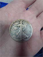 1917 WALKING LIBERTY HALF DOLLAR COIN