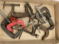 C-Clamps, Various Sizes