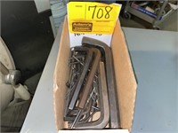 Lot Allen Wrench :see box for sizes