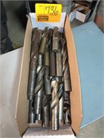 Straight Shank drill bits: assorted sizes 61/64 -