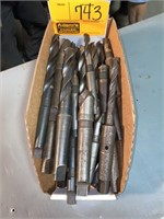 Morse Taper Drill bits: assorted sizes