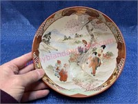 Old Chinese hand painted 7in bowl
