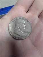 1949 FRANKLIN HALF DOLLAR COIN
