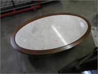 COFFEE TABLE W/ MARBLE IN TOP
