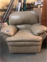 Huge Beige reclining arm chair