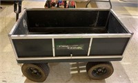 Heavy duty gorilla cart 1200 X model, with four