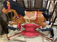 Radio flyer brand bouncy horse, battery operated