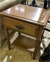 Sumter furniture side table, with one drawer,