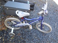 Girls 16" Novara Firefly Bike w/Training Wheels